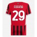 AC Milan Youssouf Fofana #29 Hjemmedrakt Dame 2024-25 Kortermet